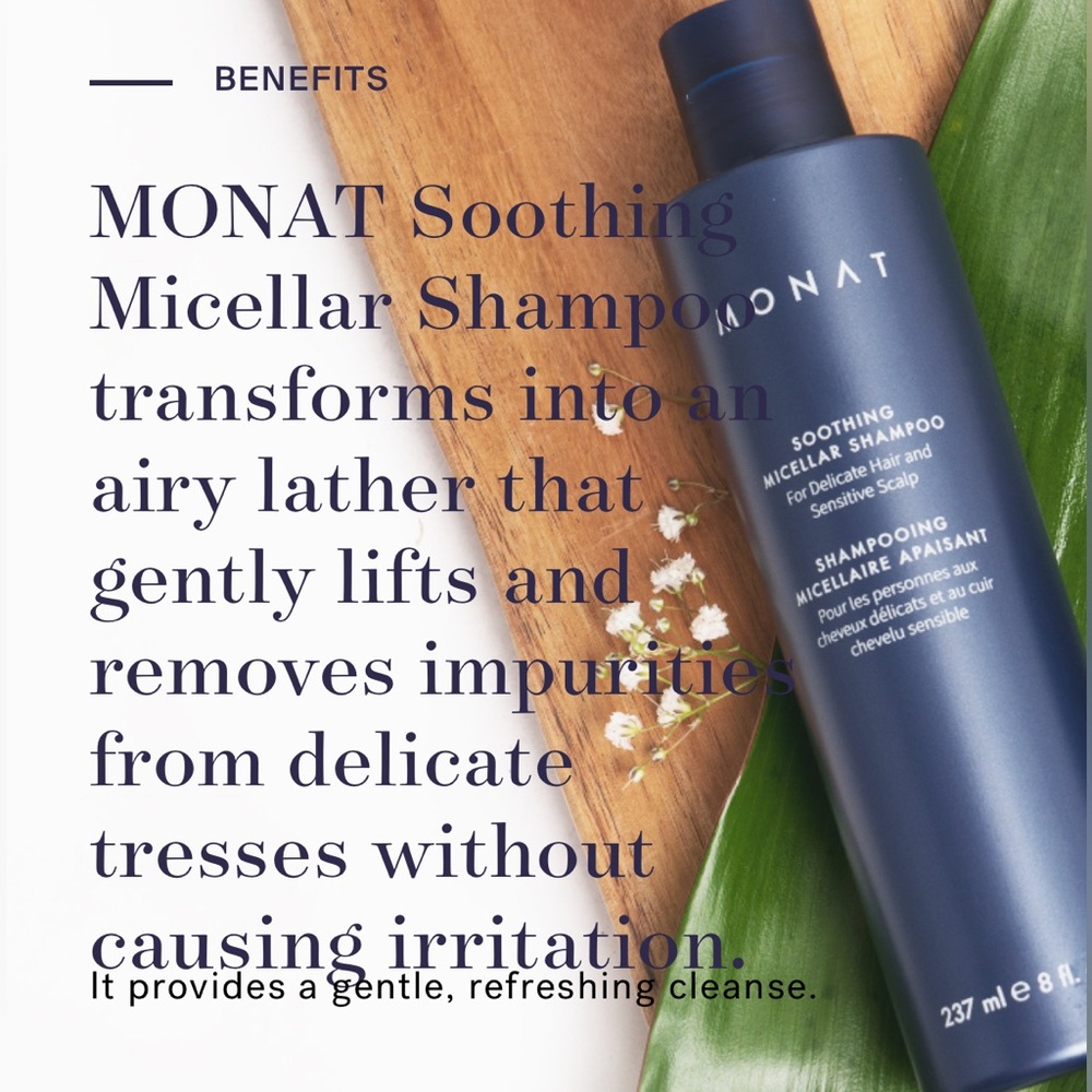 Monat Soothing Micellar Shampoo 237ml